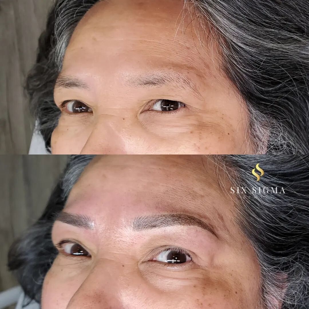 It's not a brow lift, it's microshading! 

Sculpting the perfect brows, our signature Duo adds definition and structure, giving the illusion of a natural brow lift. 💫 

PS: This is right after the procedure. Healed result will be softer in color and