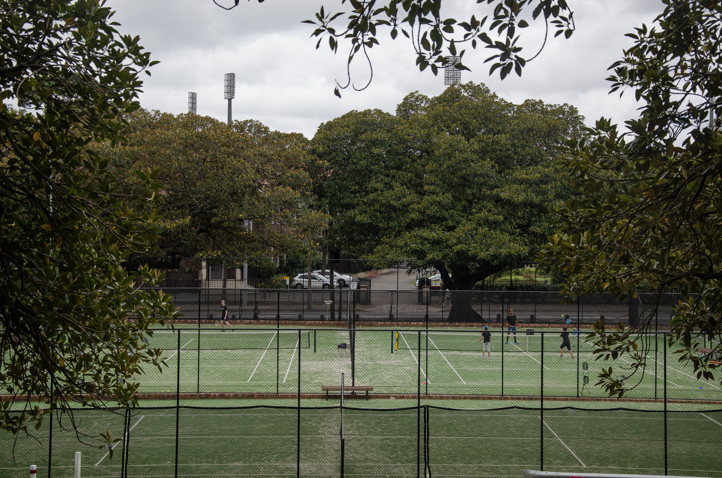 Moore Park Golf Tennis Courts Upgrade