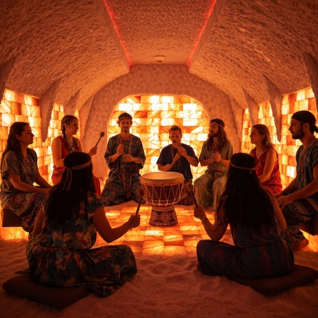Salt Cave Shamanic Drum Trance Journey