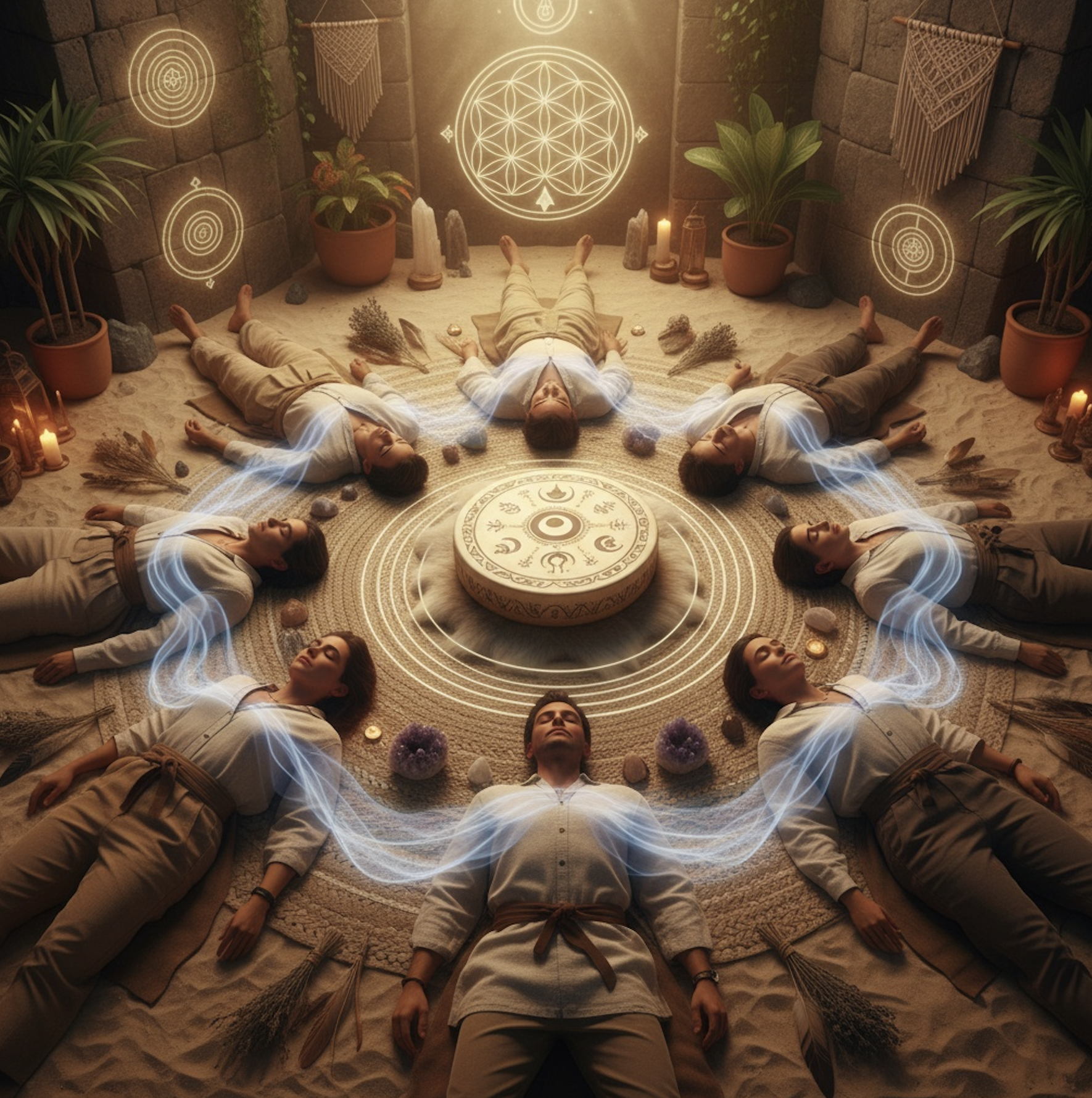 Midday Mystic Drum Trance in the Salt Caves 