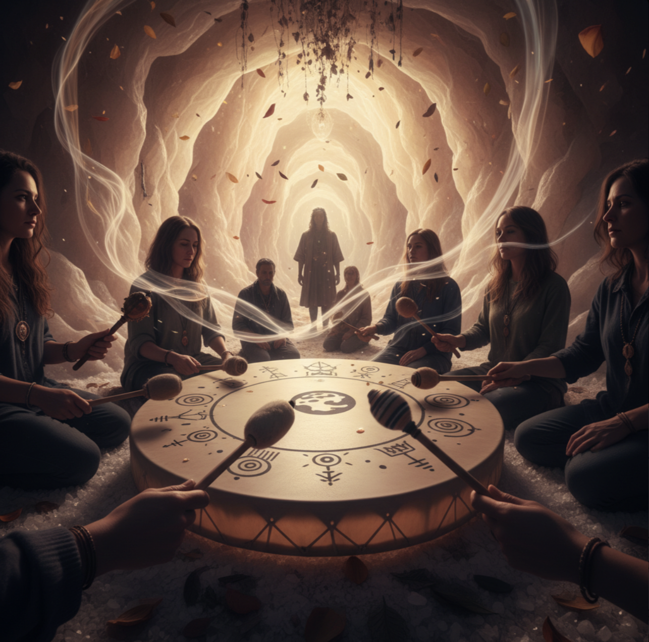 Salt &amp; Spirit Evening Drum Trance in the Caves