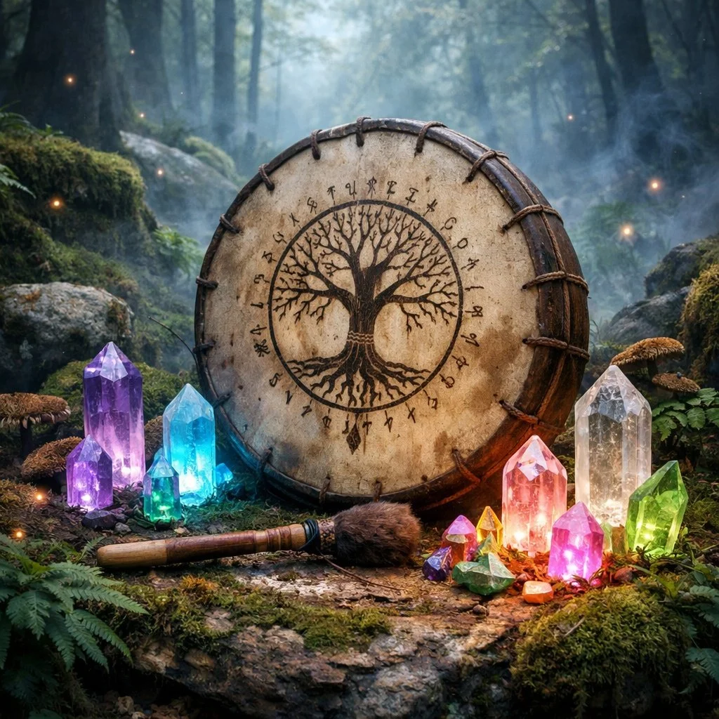 Crystal Drum Trance at Enchanted Earth