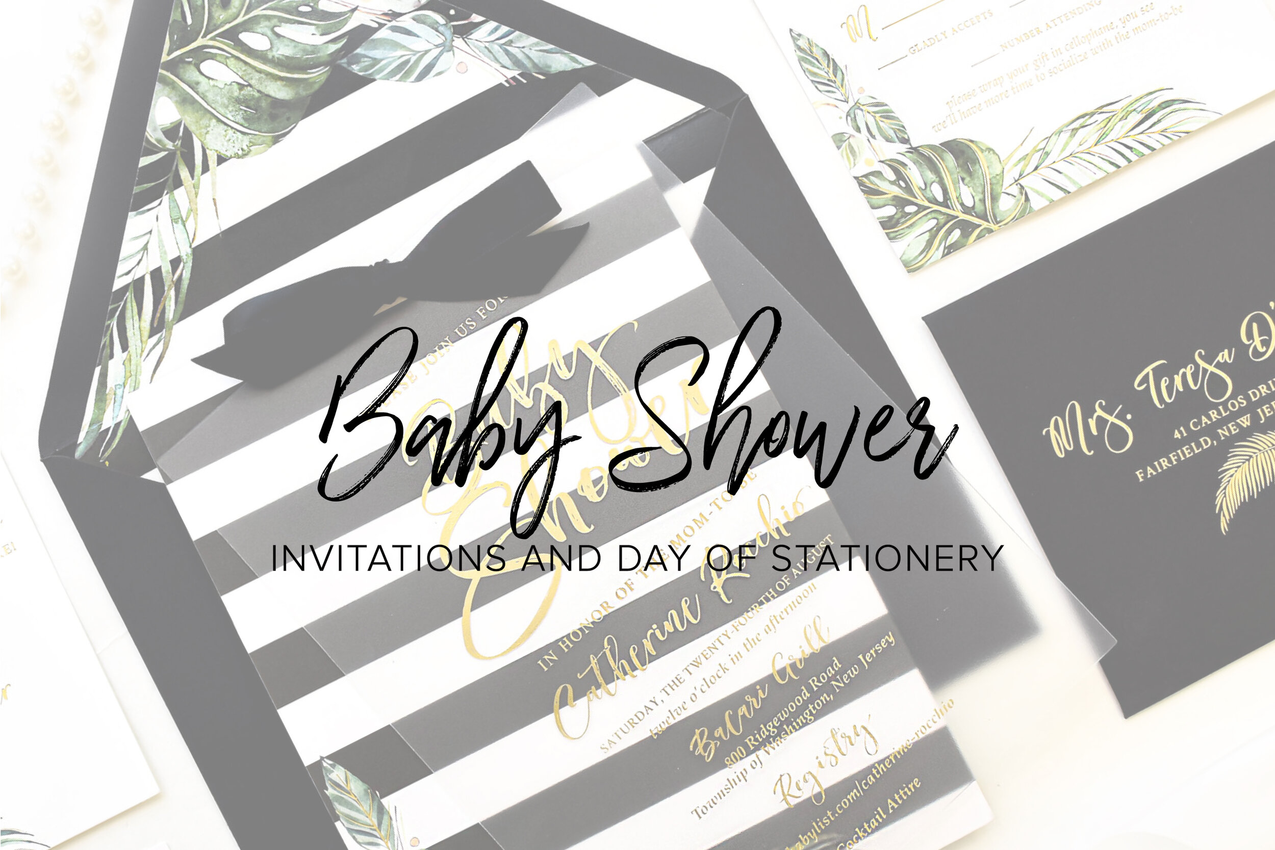 Custom Baby Shower Invitations in NJ - Creationari