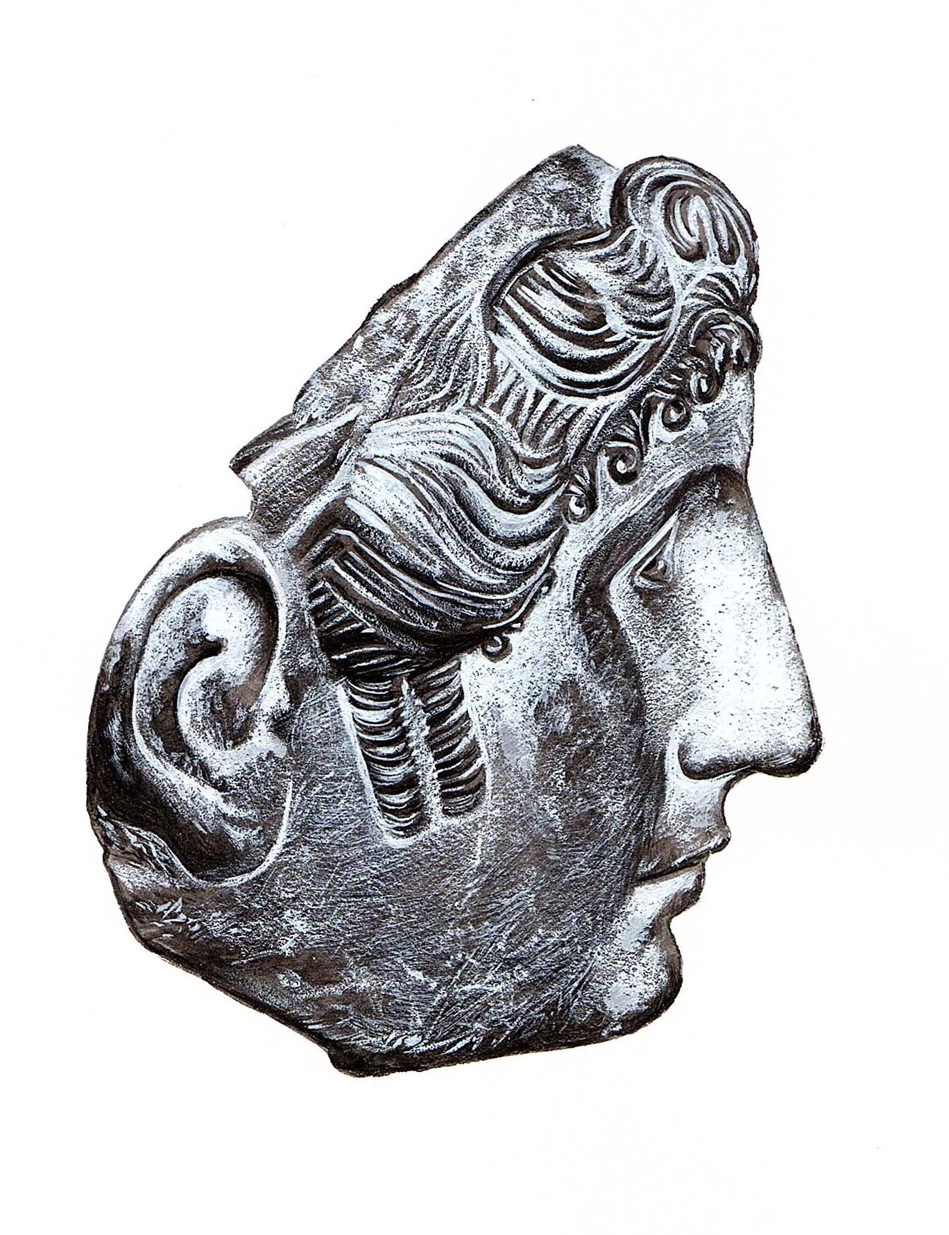 Roman Parade Face Mask 01