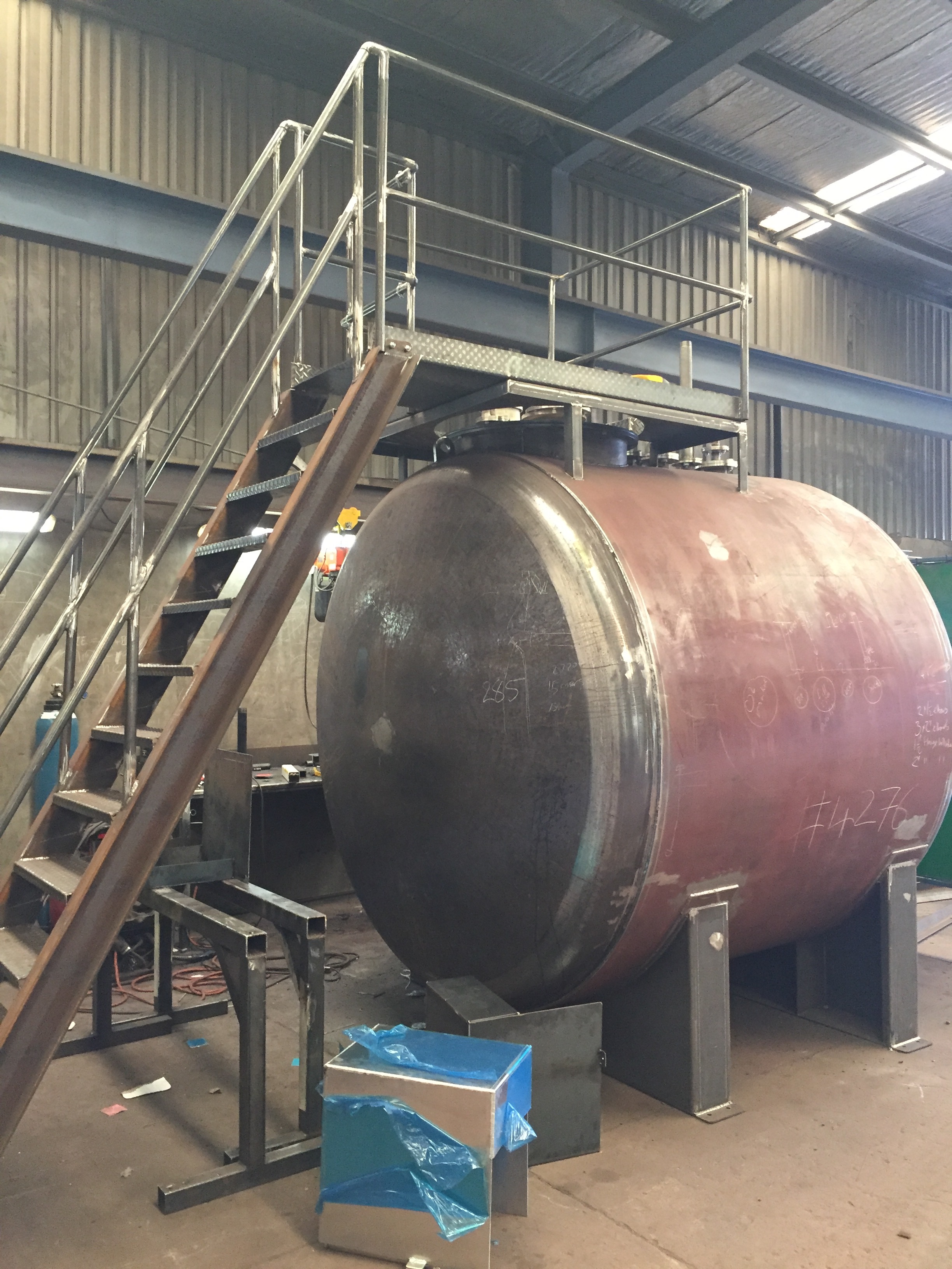 Double Skin Tank Photos — Nymic Engineering