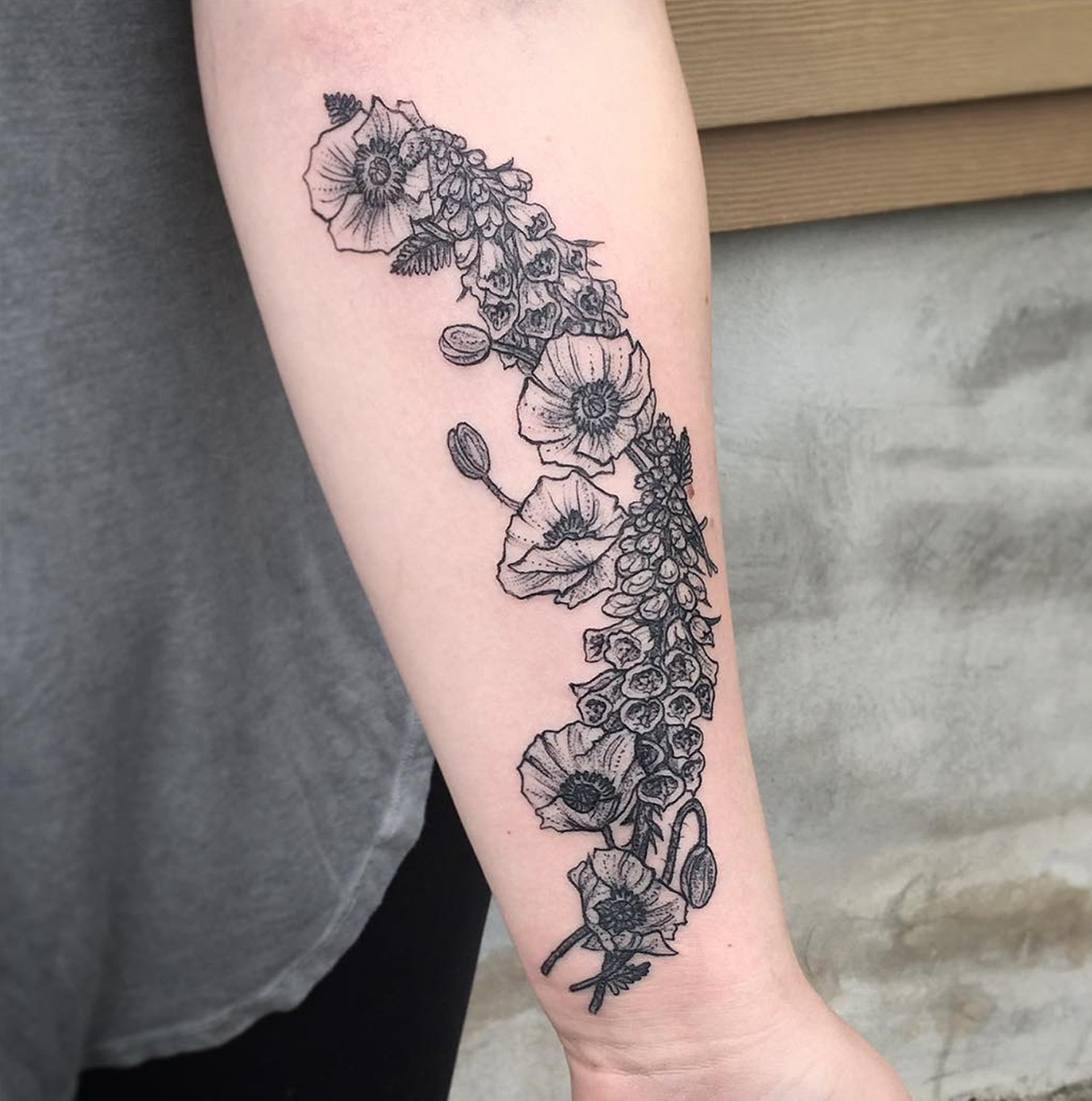 Red Hawthorn Flower Tattoo | Best Flower Site