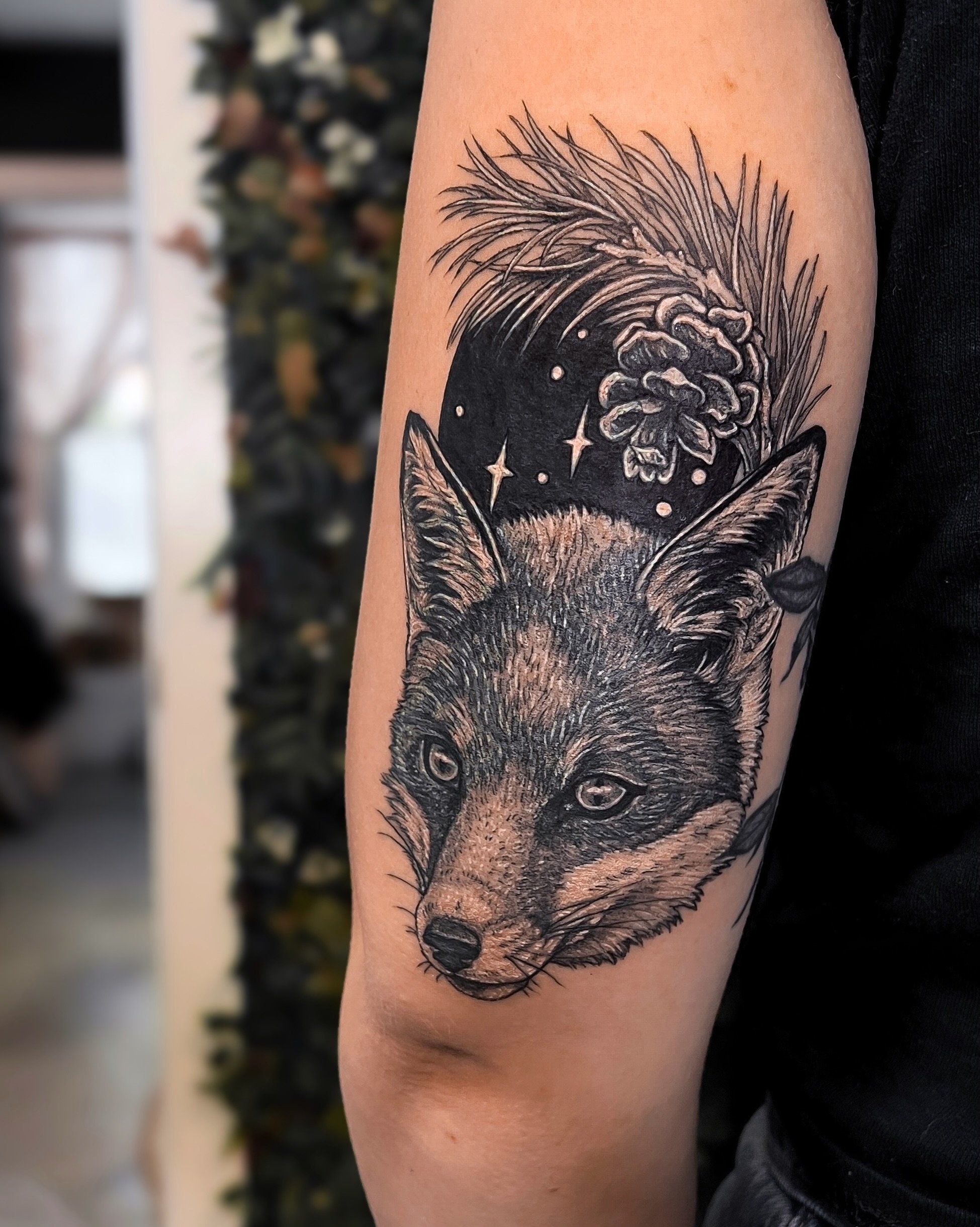 Fox cover up 🦊 swipe for before. Thanks K!