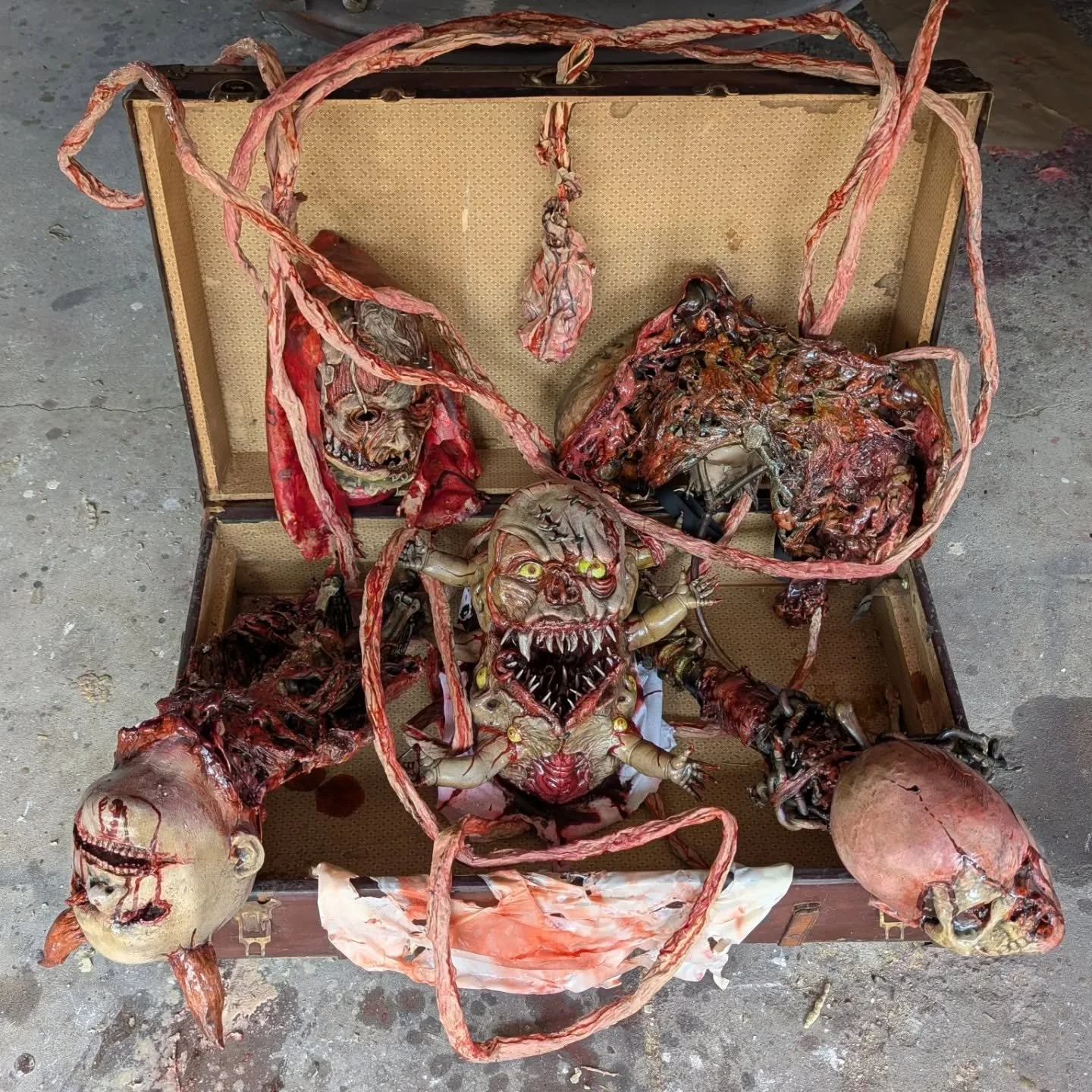 Although I couldn't make it to @campxul this last month, I was able to make a few props for my Xul homies. This is the early stuff. The dual hose spraying didn't work well and was altered down to one hose to maximize distance. So who got sprayed with