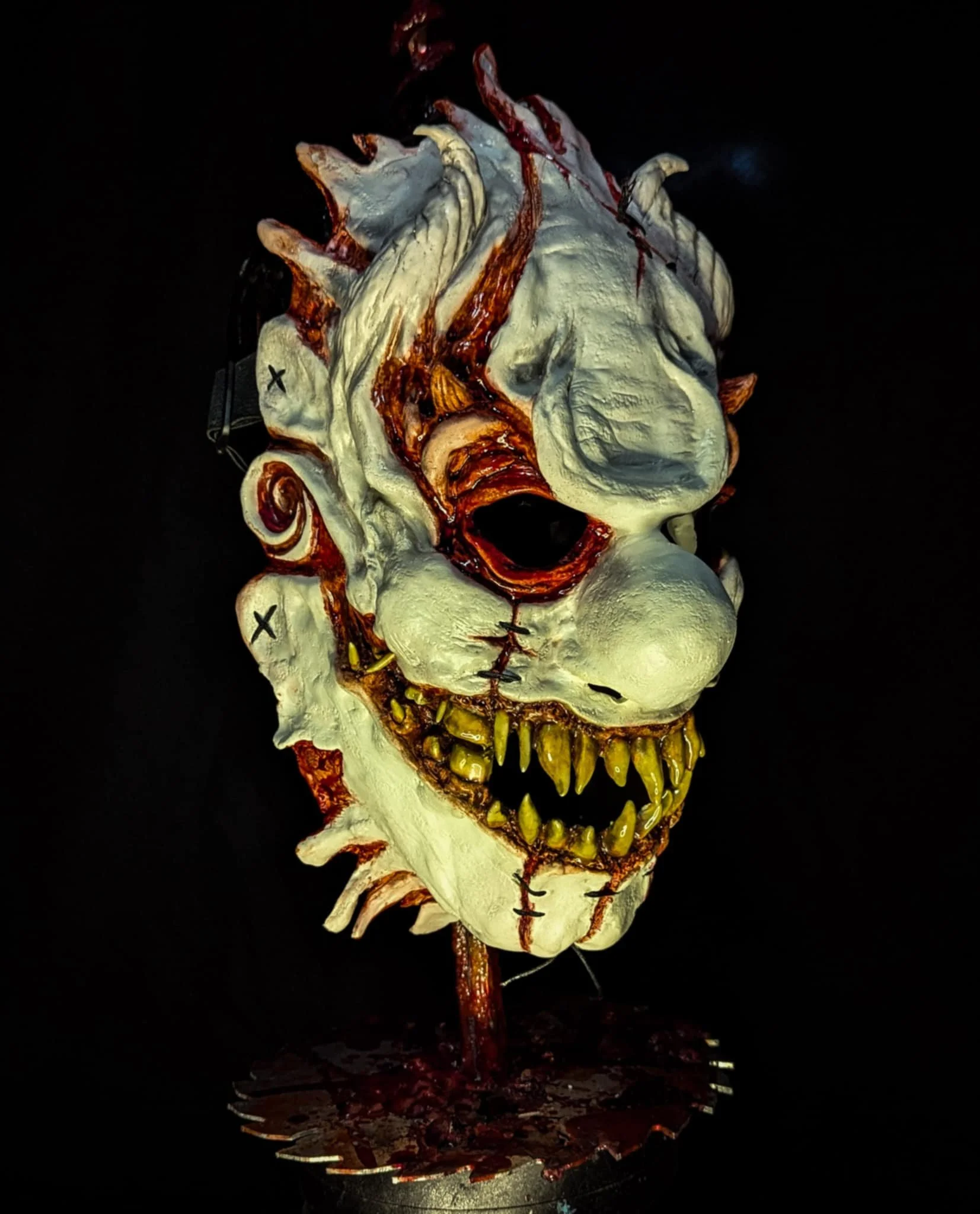 *SOLD* Bango Skank 666 † White Clown Mask