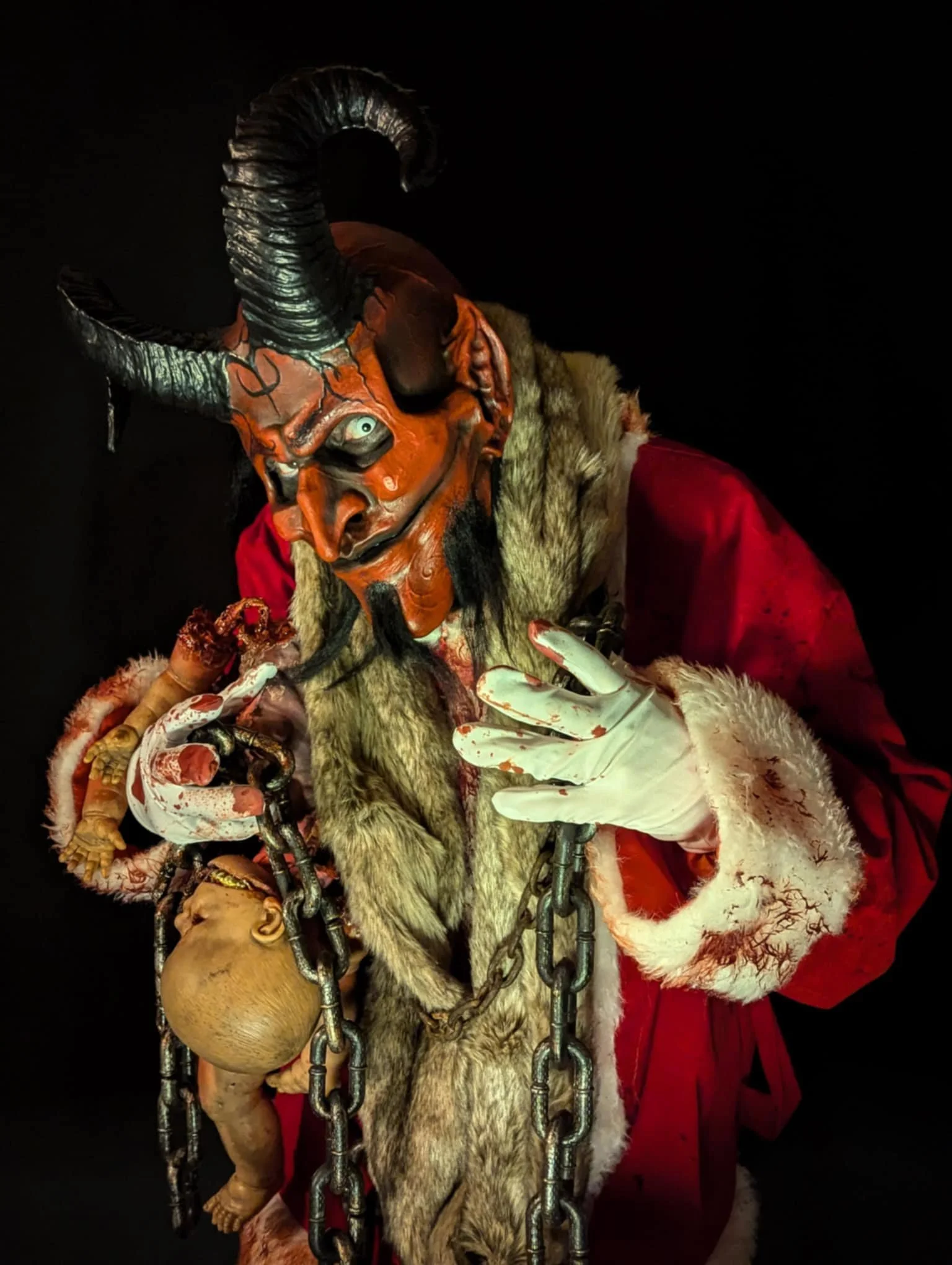 SOLD! Krampus Mask † Puppet Master 4