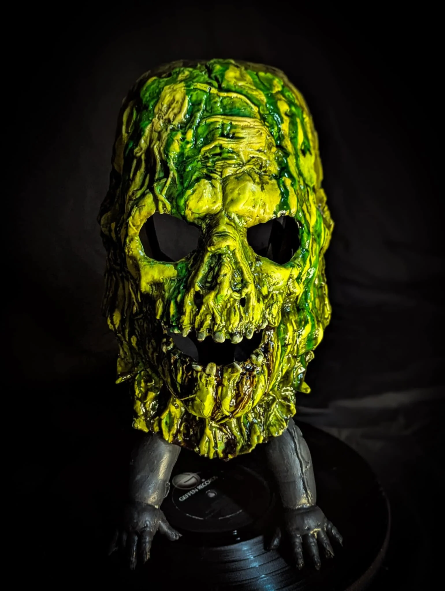 *SOLD* UV + Glow IN the Dark Slimy "Z Man" Mask
