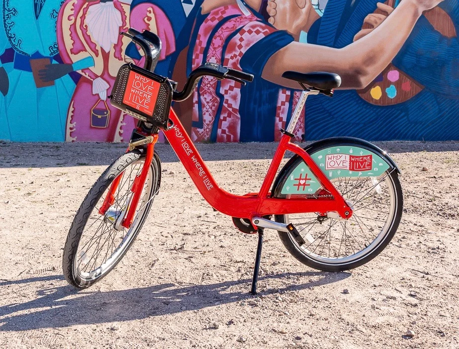Why I Love Where I Live “Love Tucson” bike by Saywells Design
