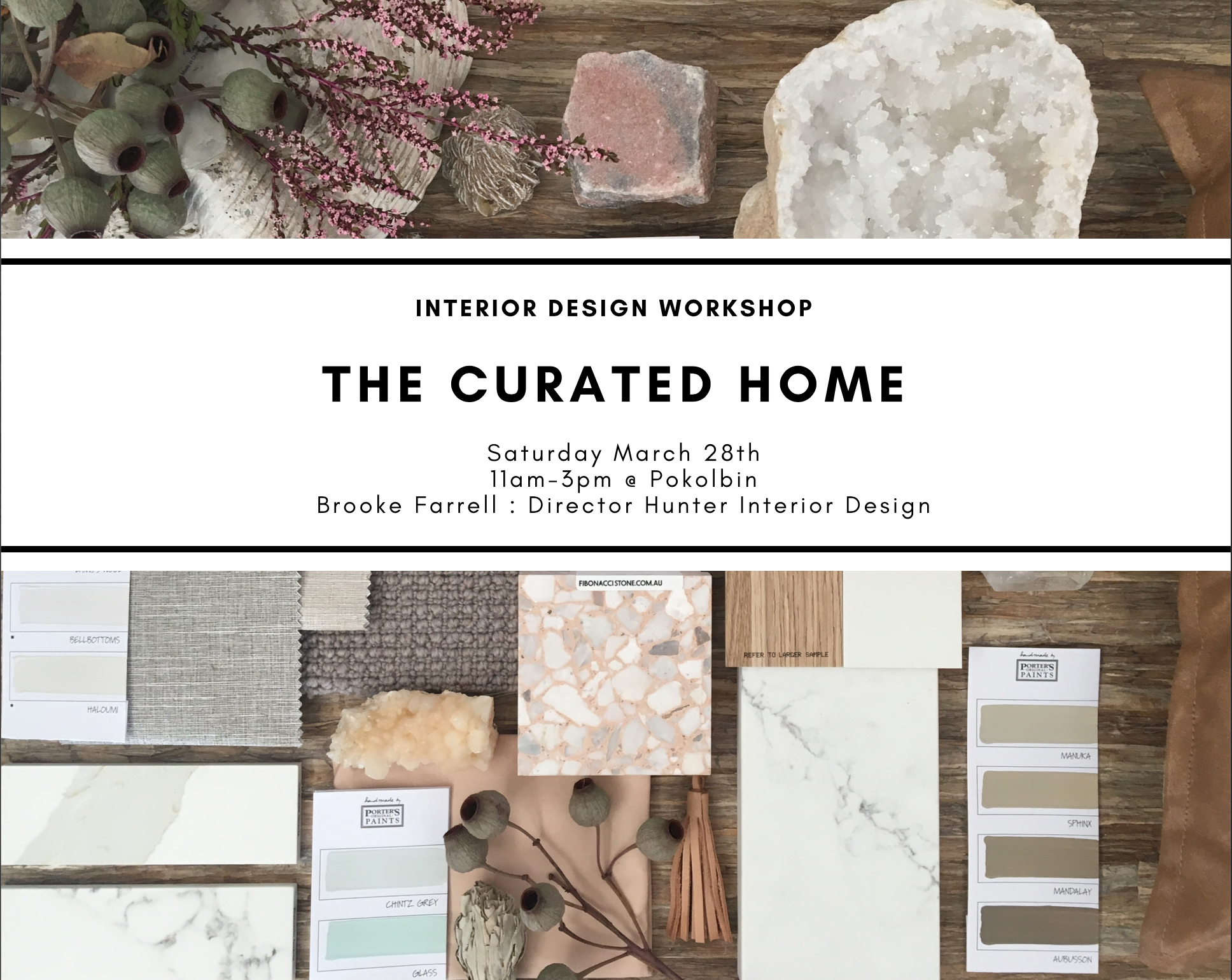 The Curated Home | Interior Design Workshop