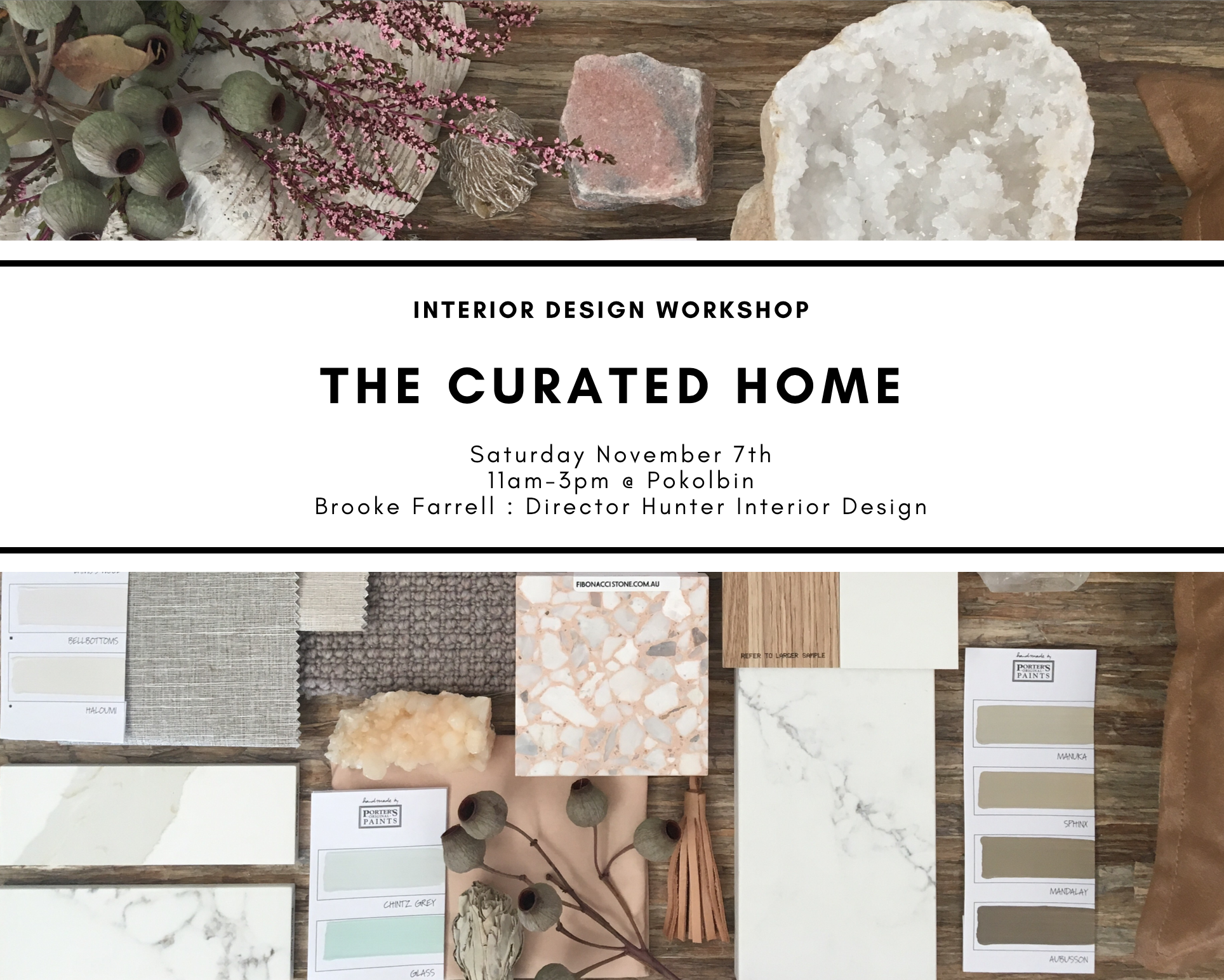 The Curated Home | Interior Design Workshop