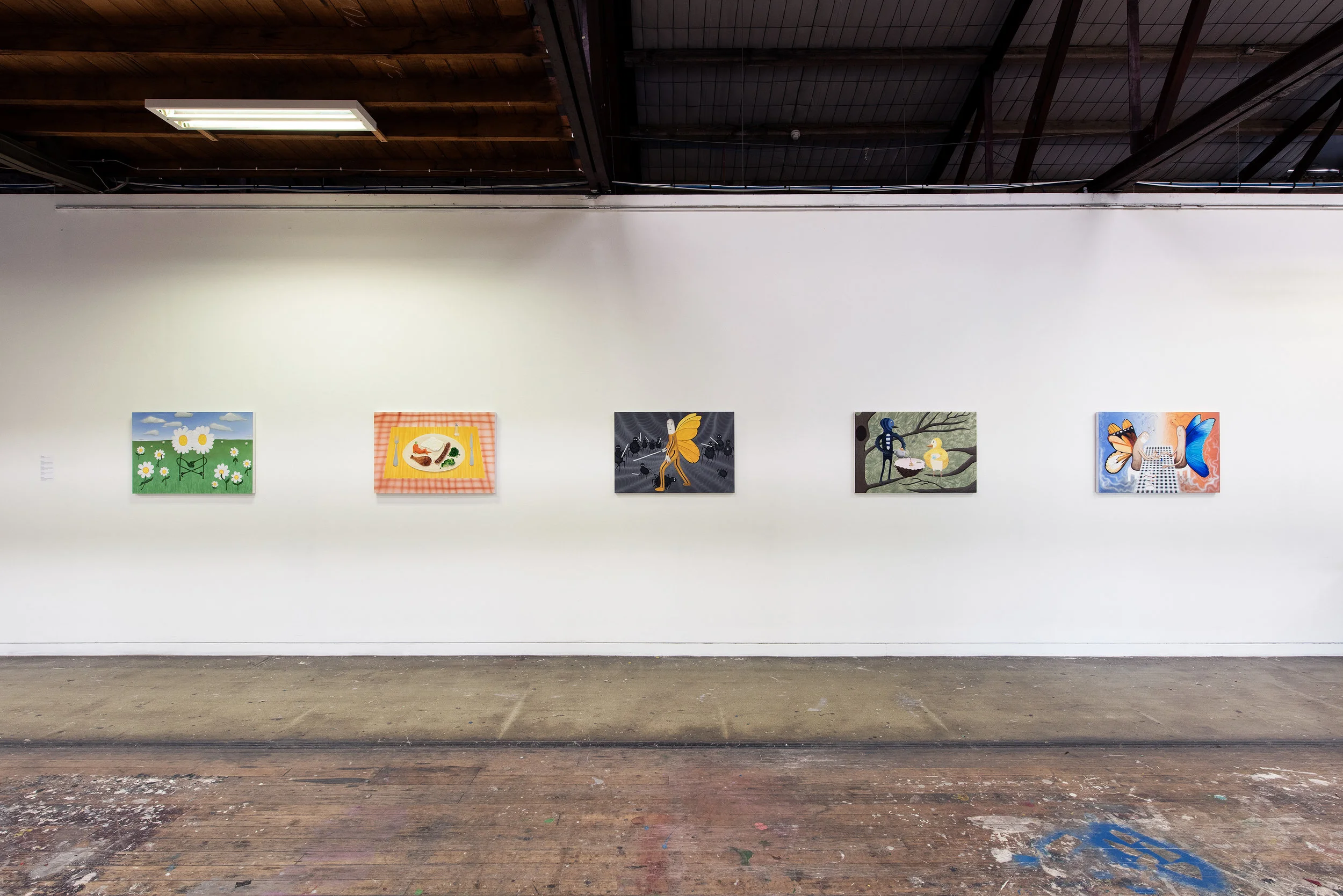 VCA grad show 2018 install view
