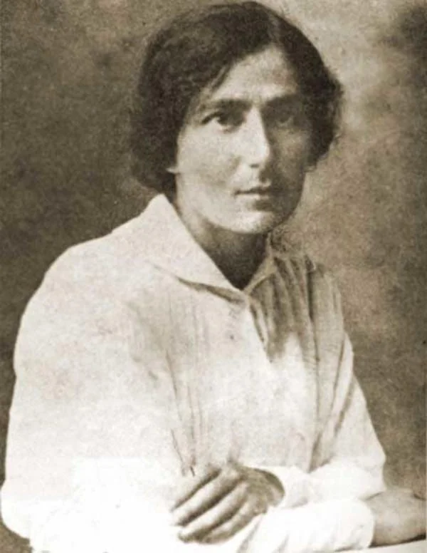 Rachel Bluwstein (the Poetess). Photo source: Jewish Women’s Archive