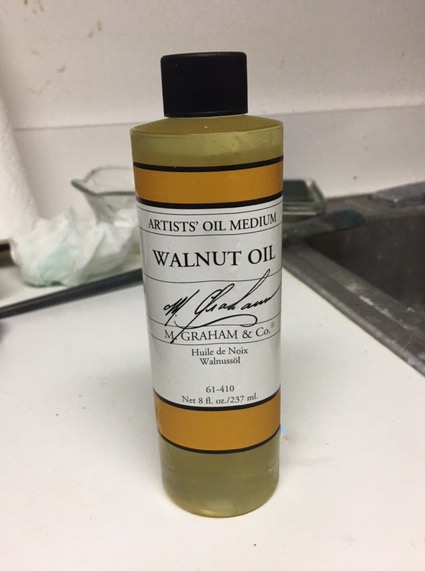 M. Graham's artist-grade walnut oil.