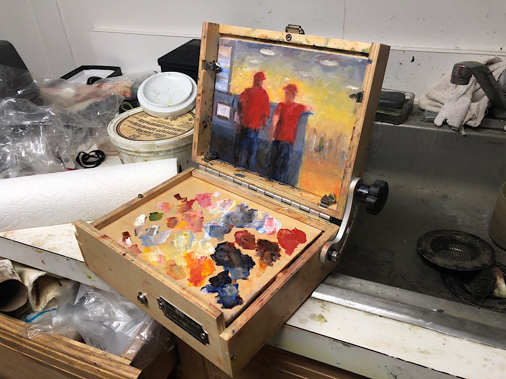 Daily painting #68, and my pochade box — Geoff Watson