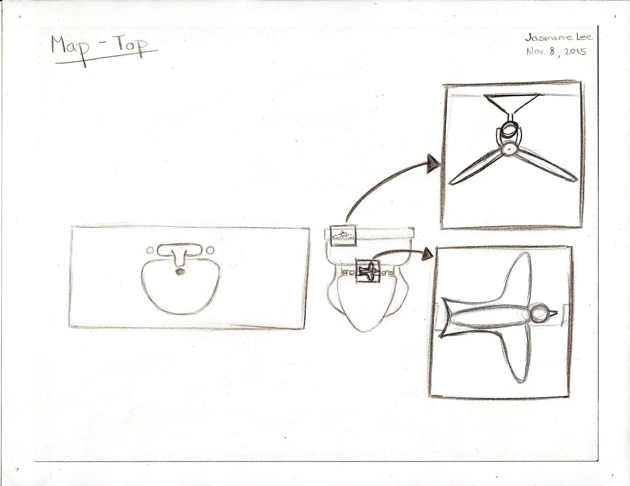 Separate Charger + Light Clip Concept #3