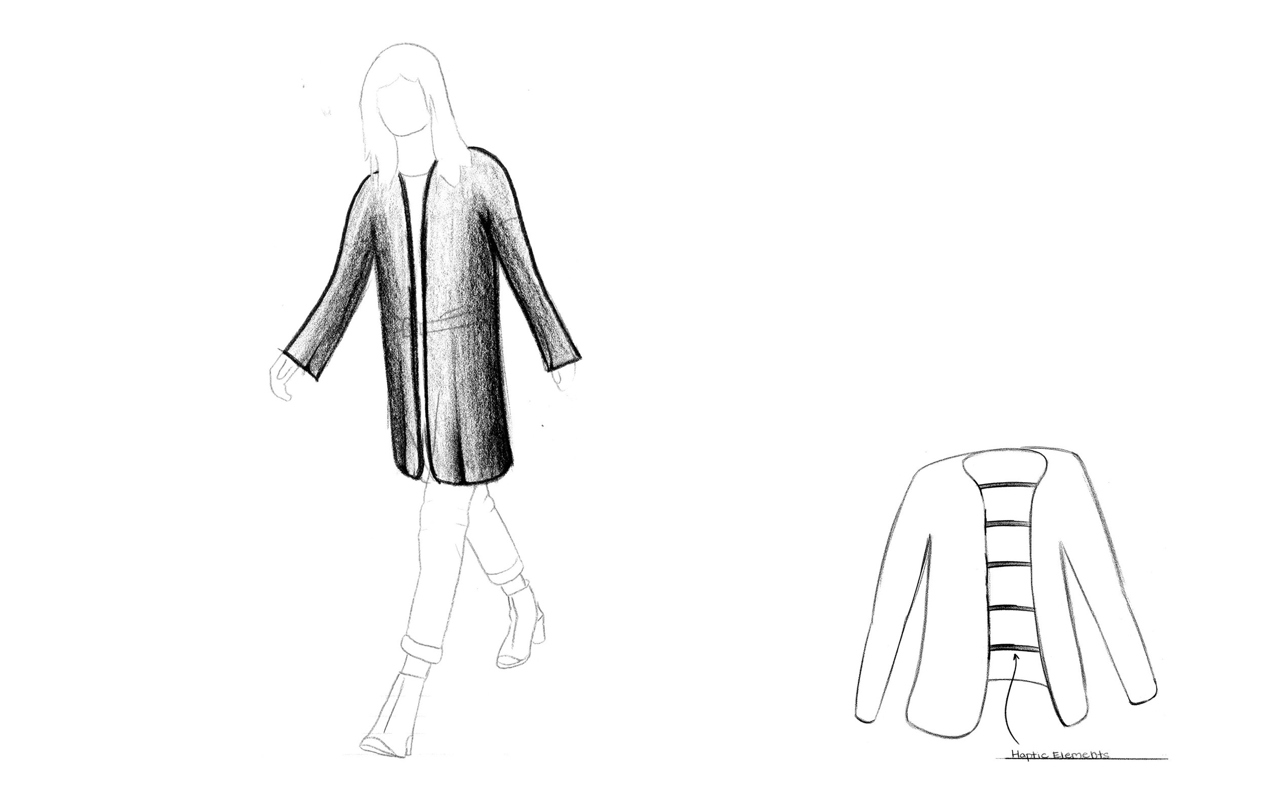 Augmented Touch Concept: Haptic Feedback Coat
