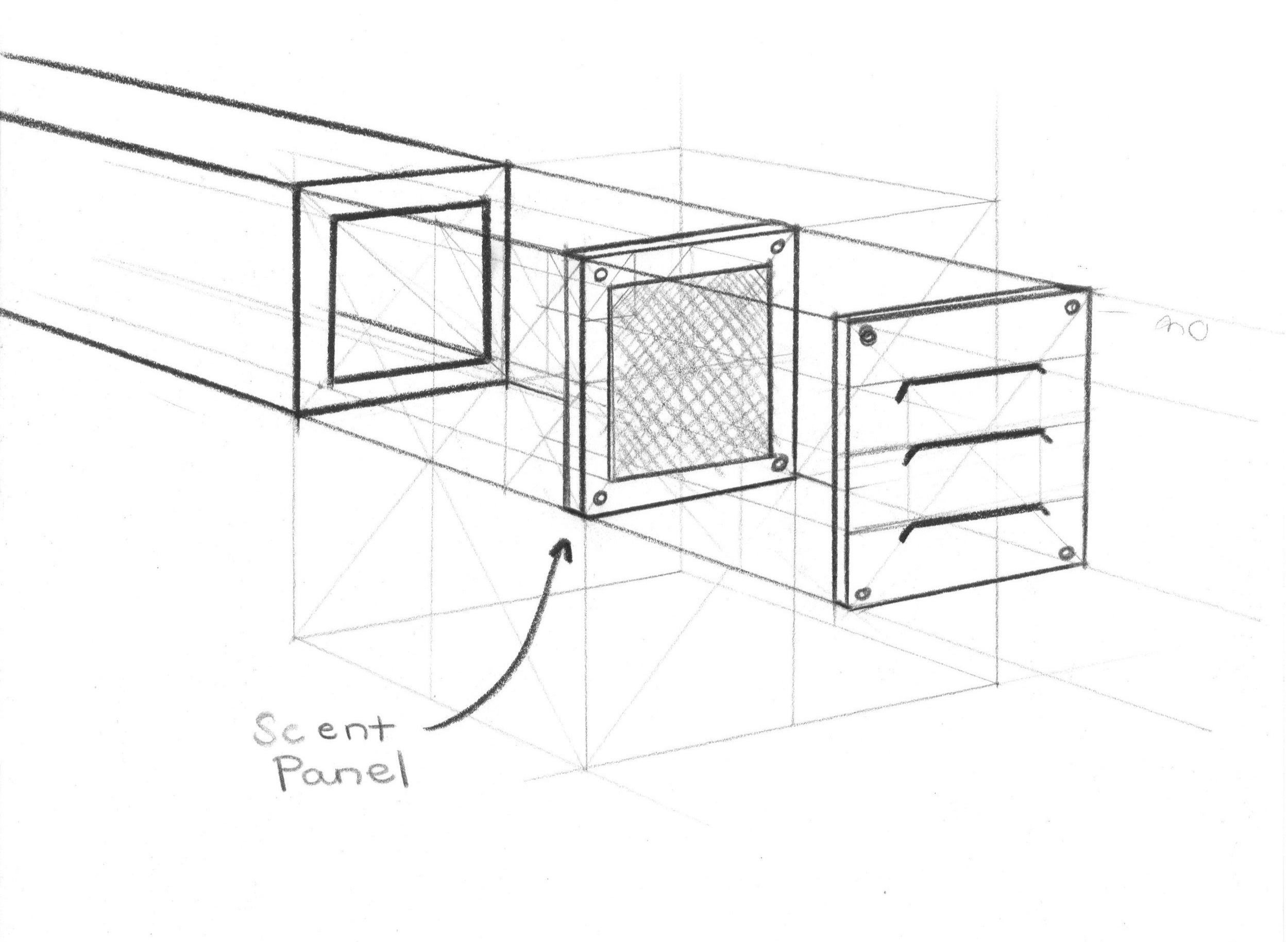Augmented Smell Concept: Ventilation "Filter"