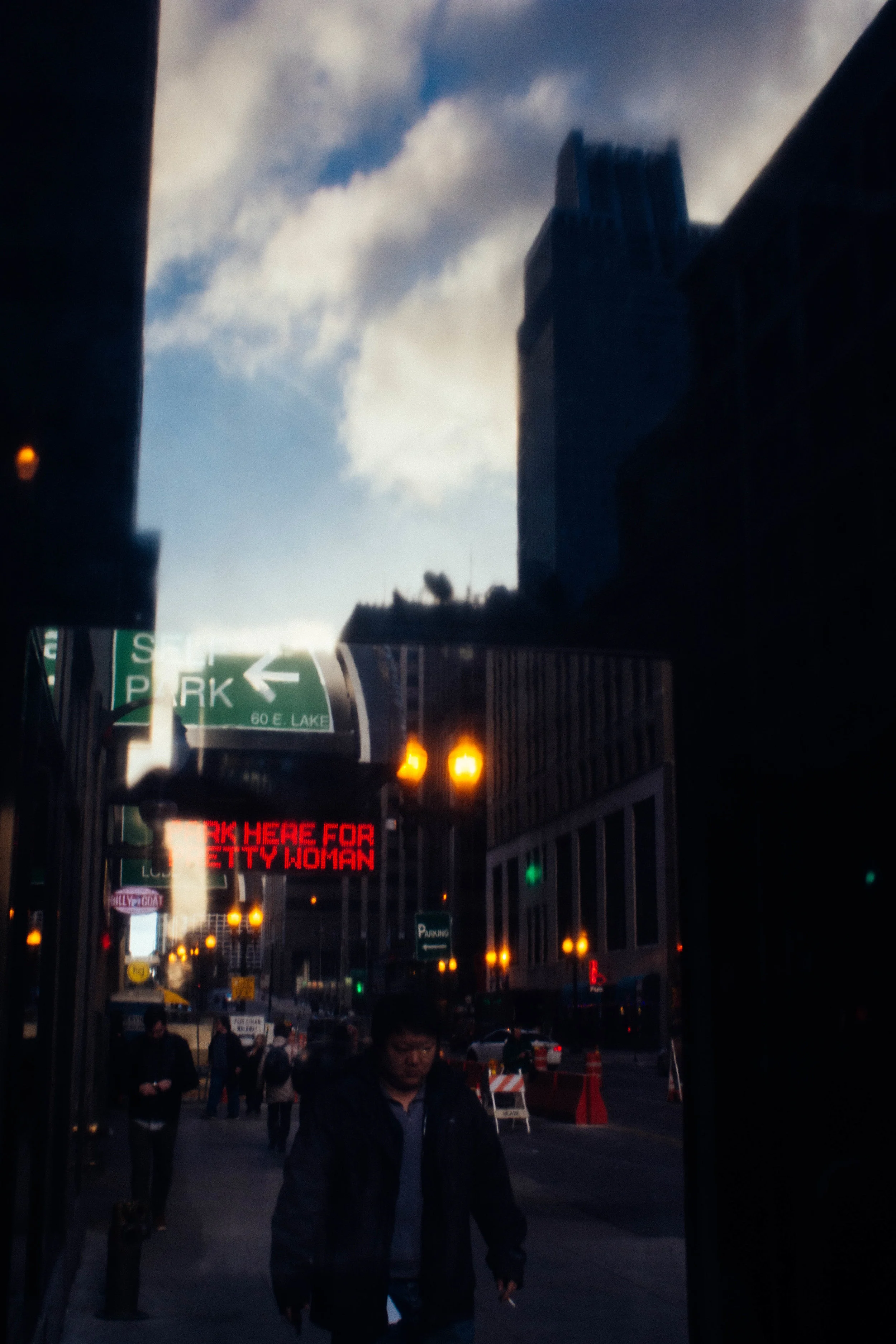 reflection sky pretty woman.jpg