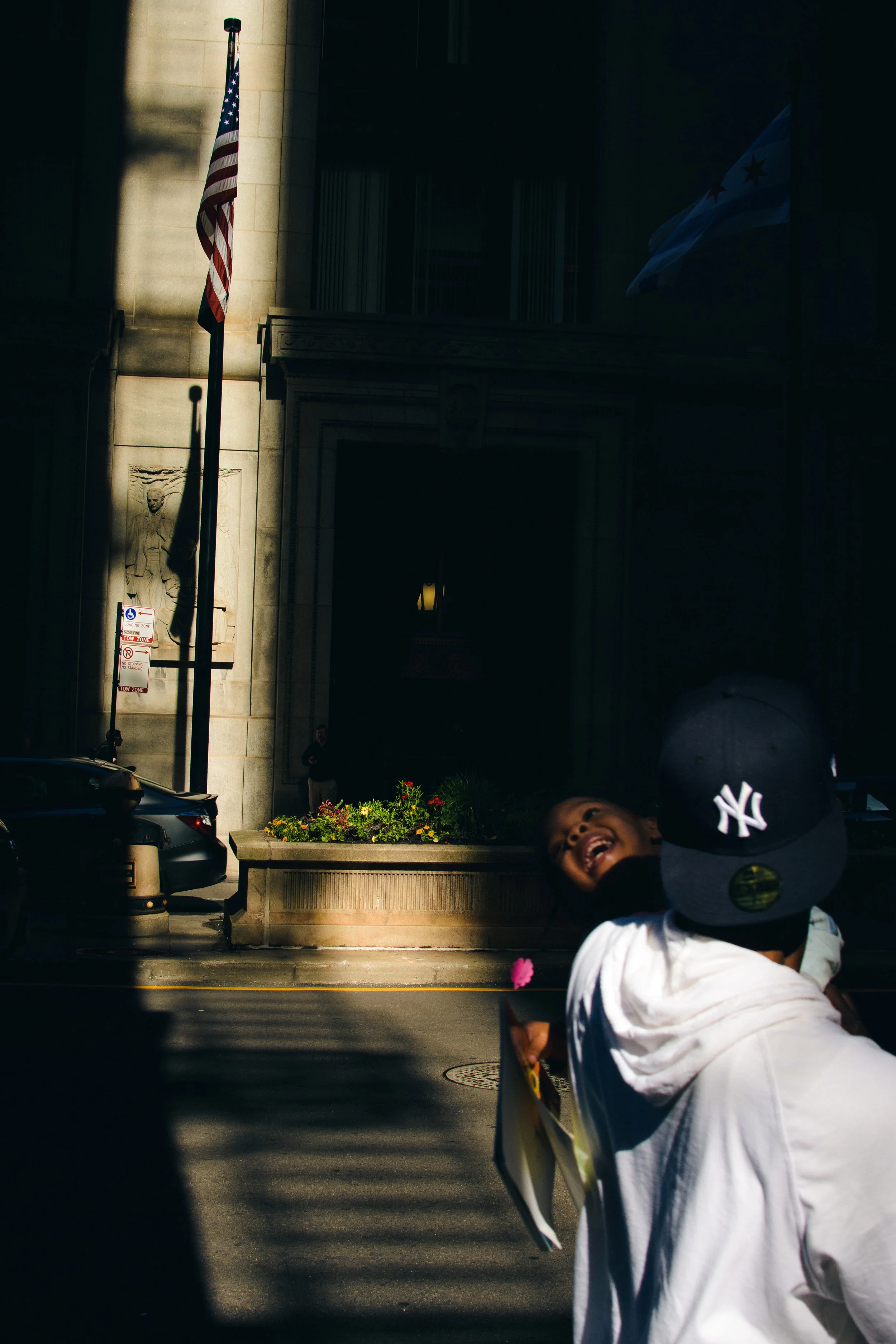 kid has a blast sliver american flag.jpg
