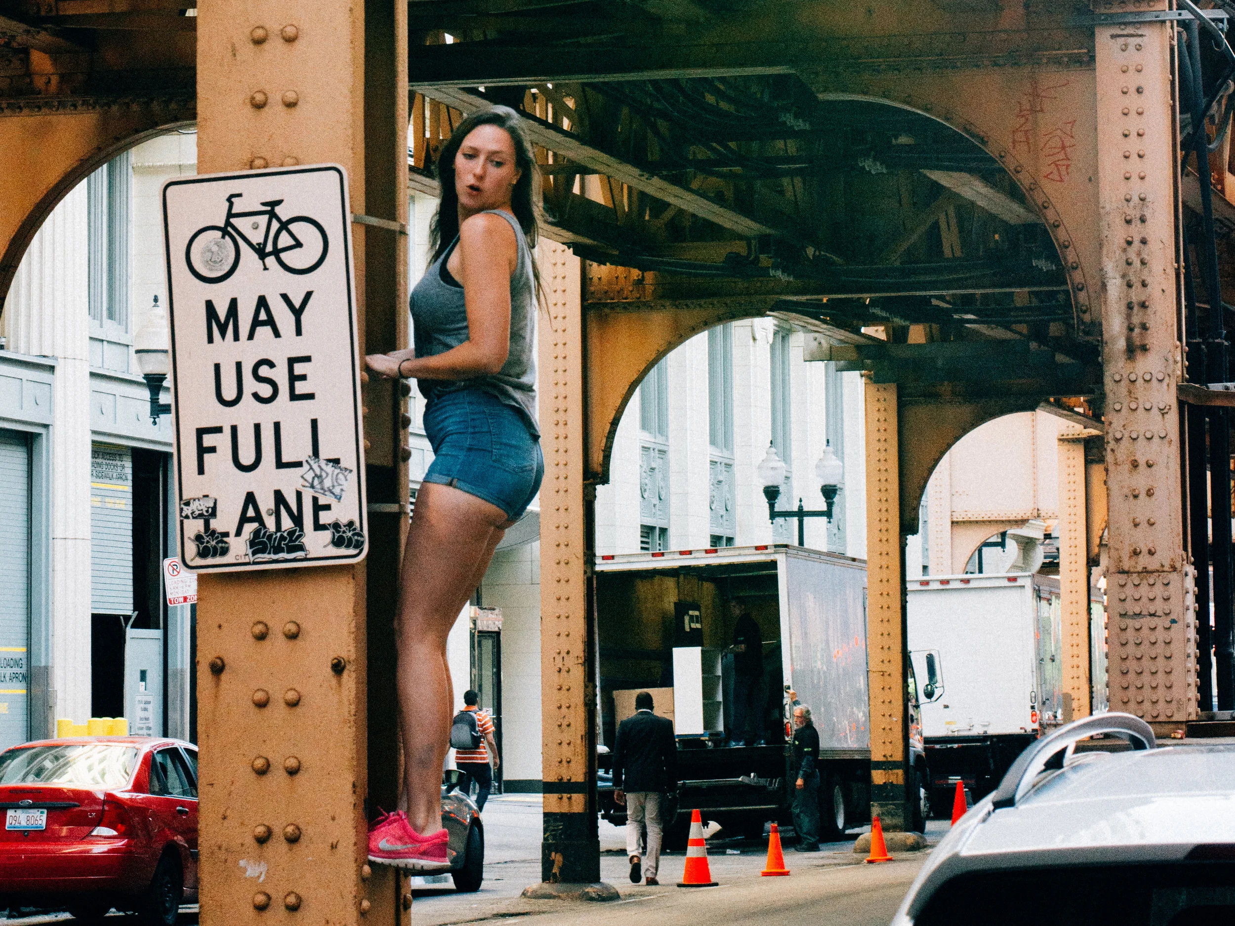 woman climbing el train new  goofy.jpg