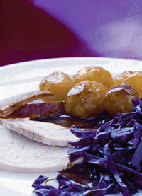 Flæskesteg (Dansk) Roast porc (English) Inihaw na baboy (Tagalog)