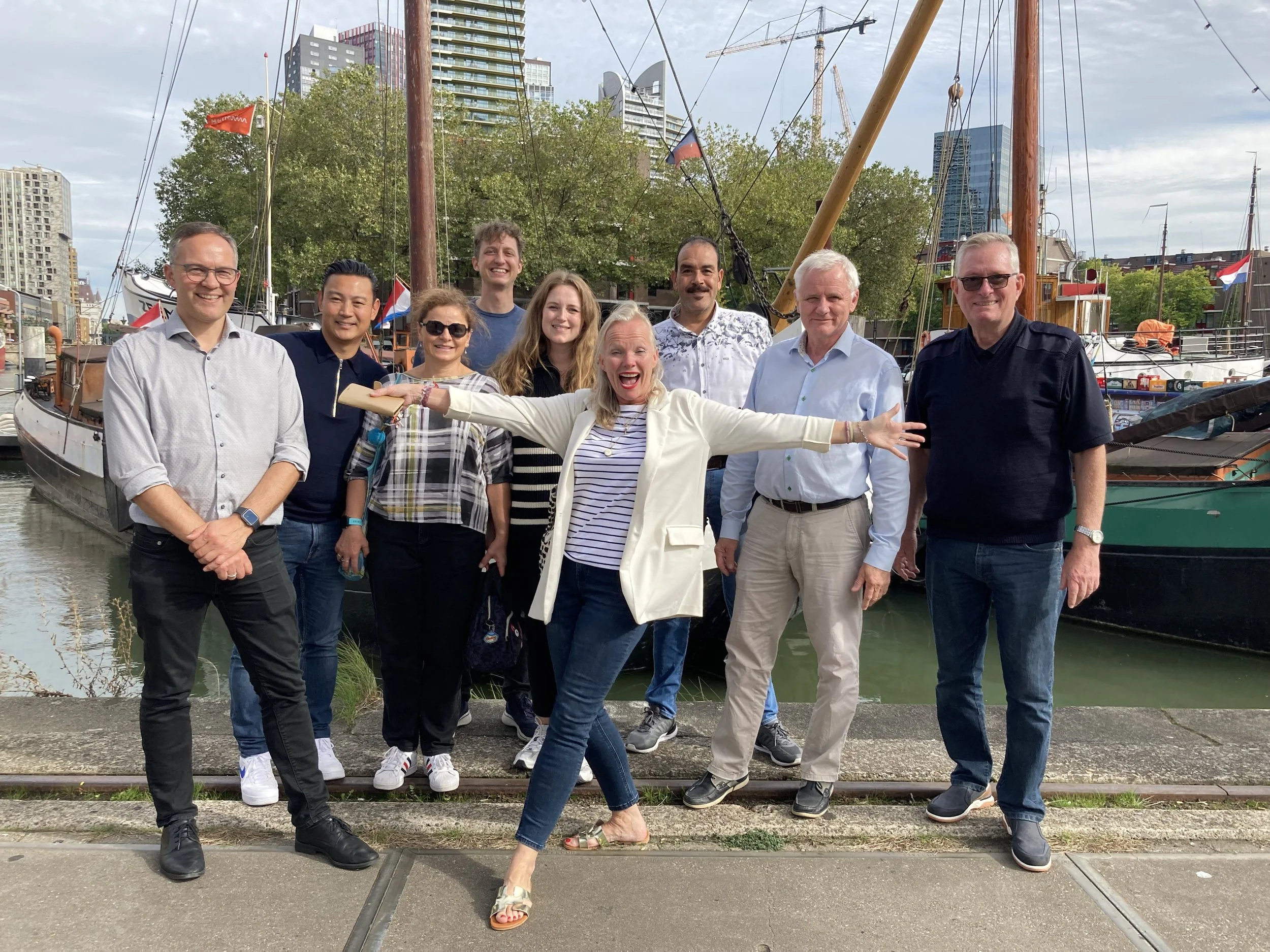 Videndeling på havnemøde i Rotterdam