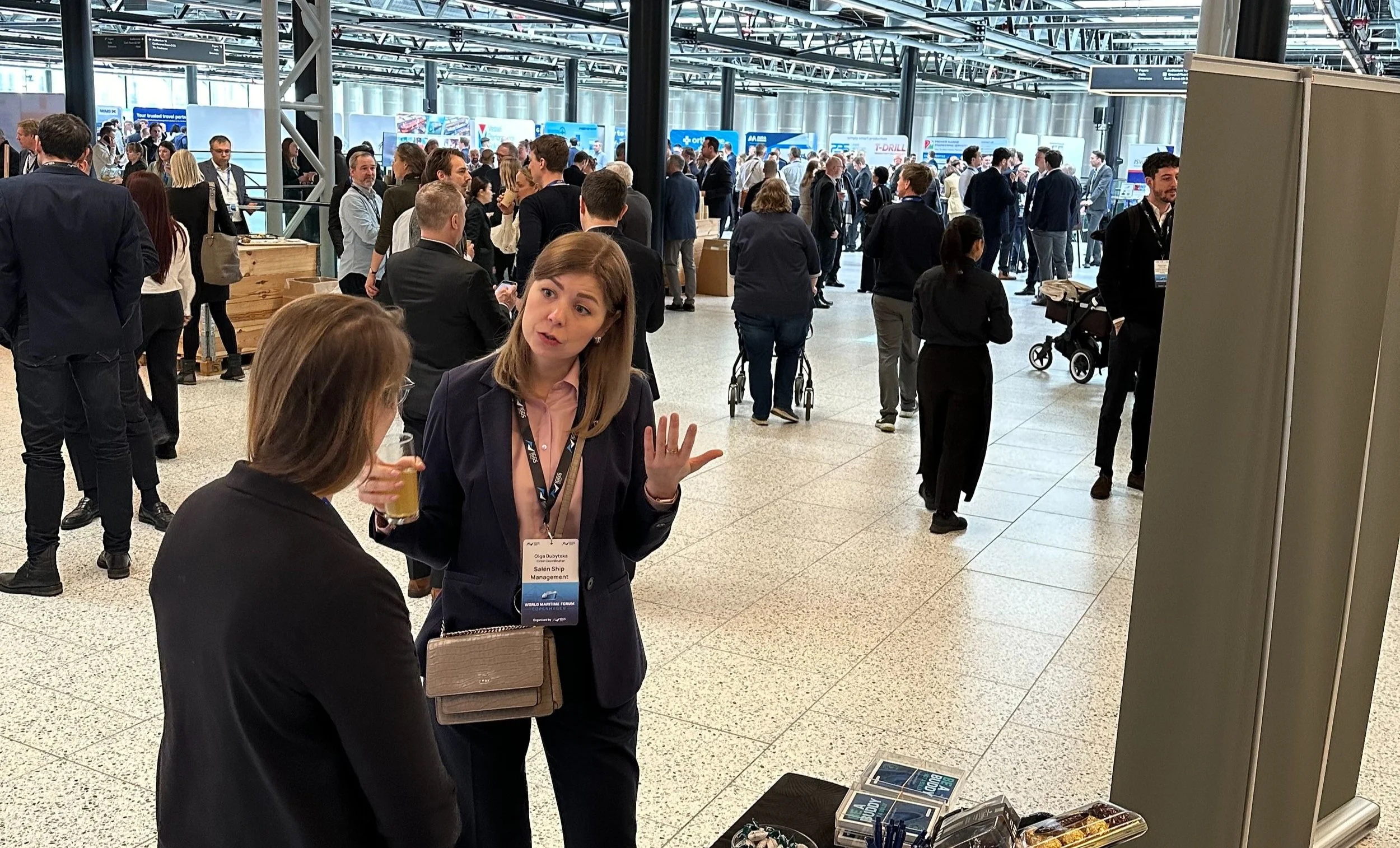 Stor interesse for søfarendes velfærd og arbejdsmiljø på maritim messe
