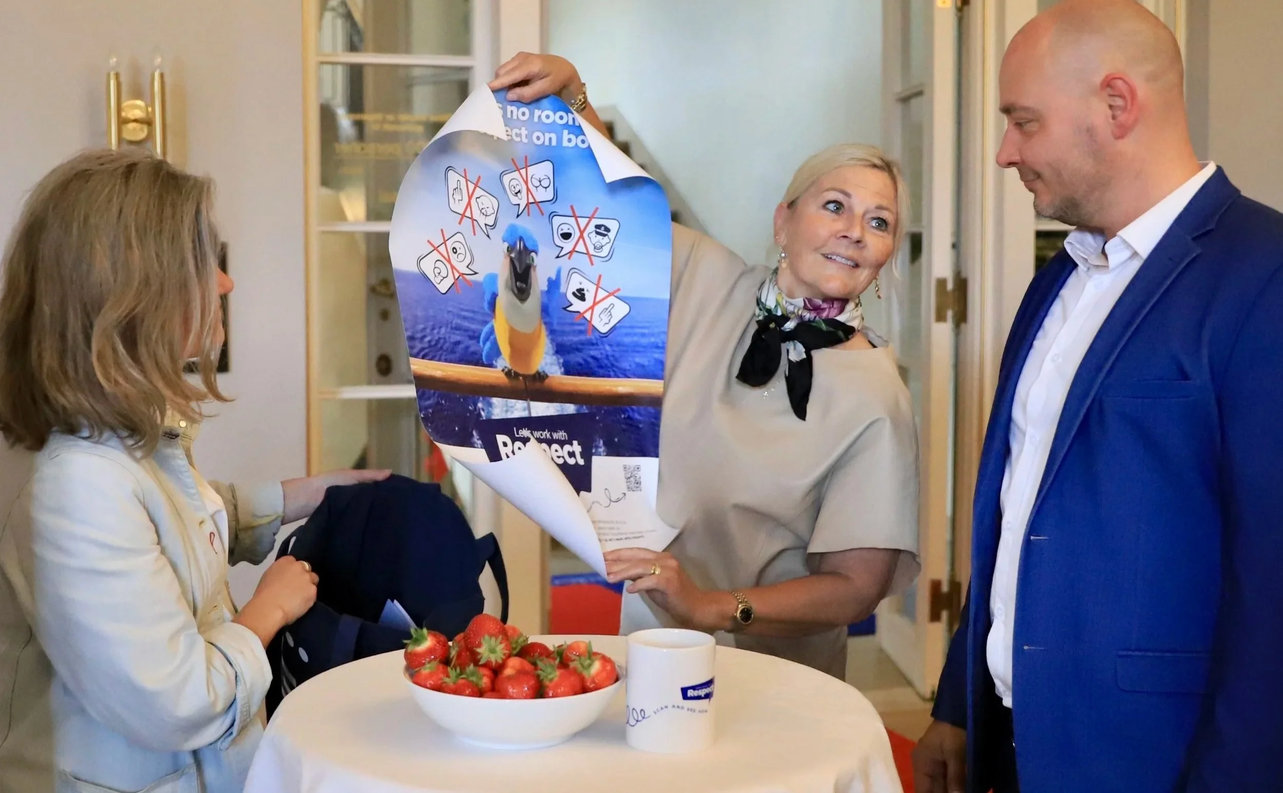 Søfartsstyrelsen lancerer trivselskampagnen “Let's work with Respect”