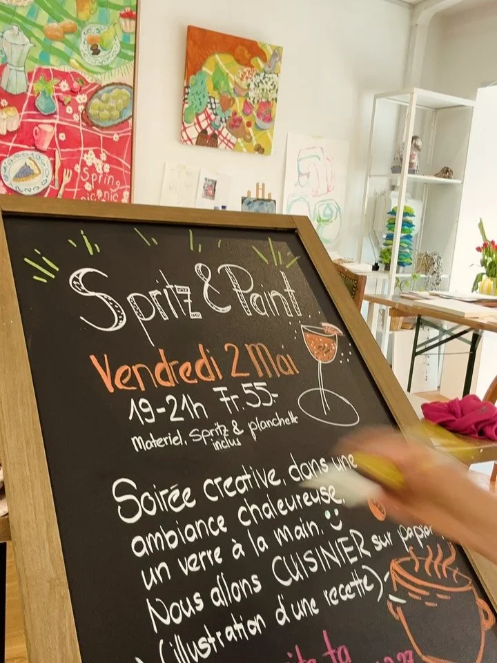 Passe un moment d&eacute;tendu, dans un ambiance chaleureuse. 😍 Nous cr&eacute;ons avec un verre &agrave; la main. Prochaine date: 1 er Mai 19-21h, St. Prex ( Suisse) Fr. 55.-
Reservation par WhatsApp 078 880 43 27 ou par message IG