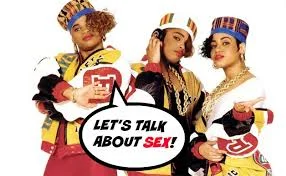 Promo Photo of Salt N Pepa w/Spinderella for single Let's Talk About Sex