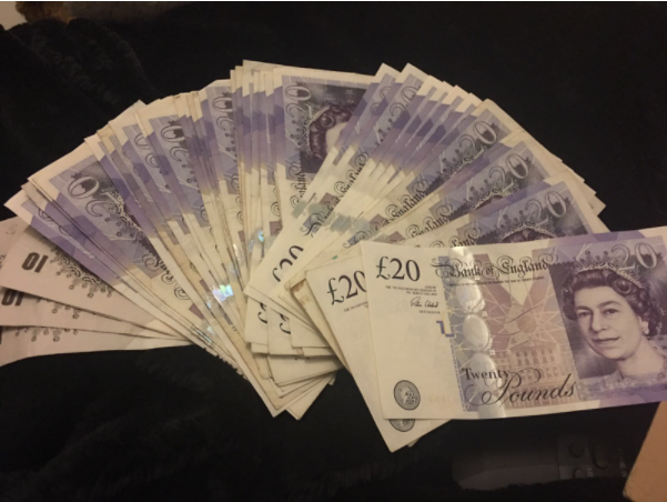 My take home pay for a night.