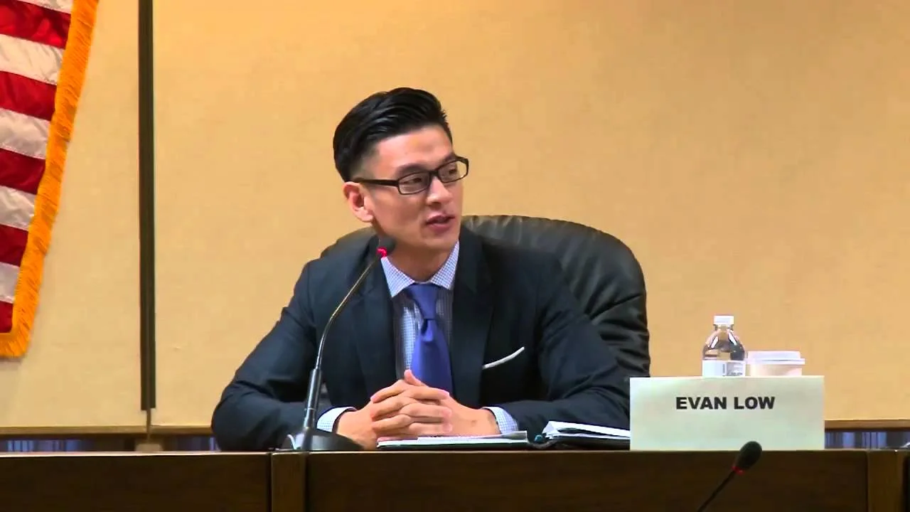 California 28th district Assembly member Evan Low. 