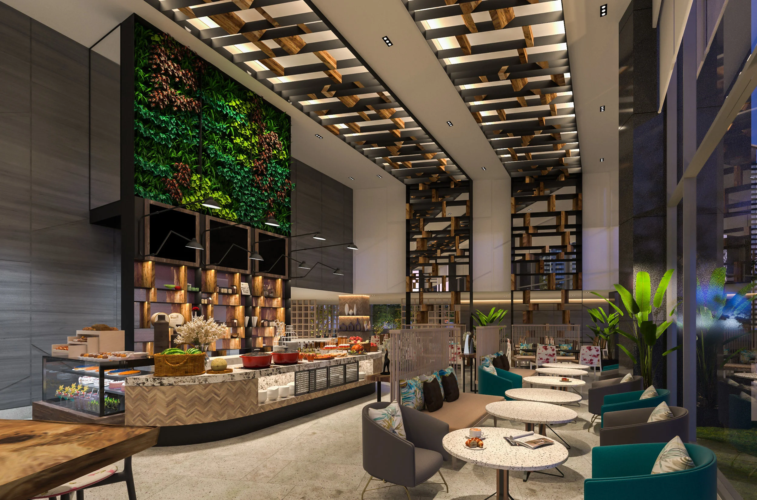 Lobby and Dining Area - 3 Star Hotel in Manila (Copy)