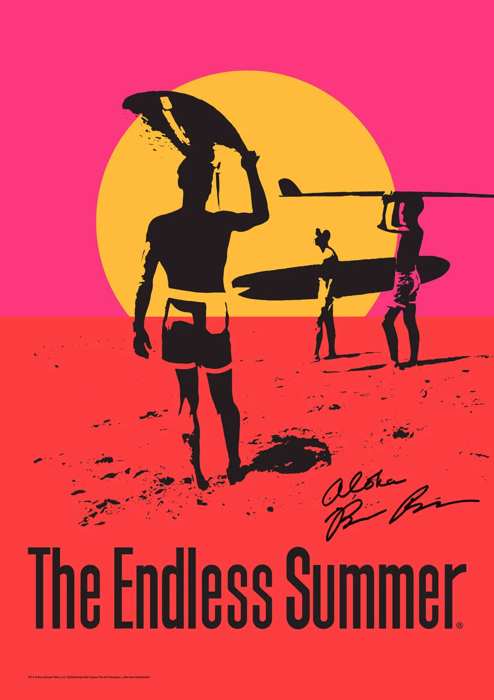 Endless Summer Art Print Signed by Bruce Brown