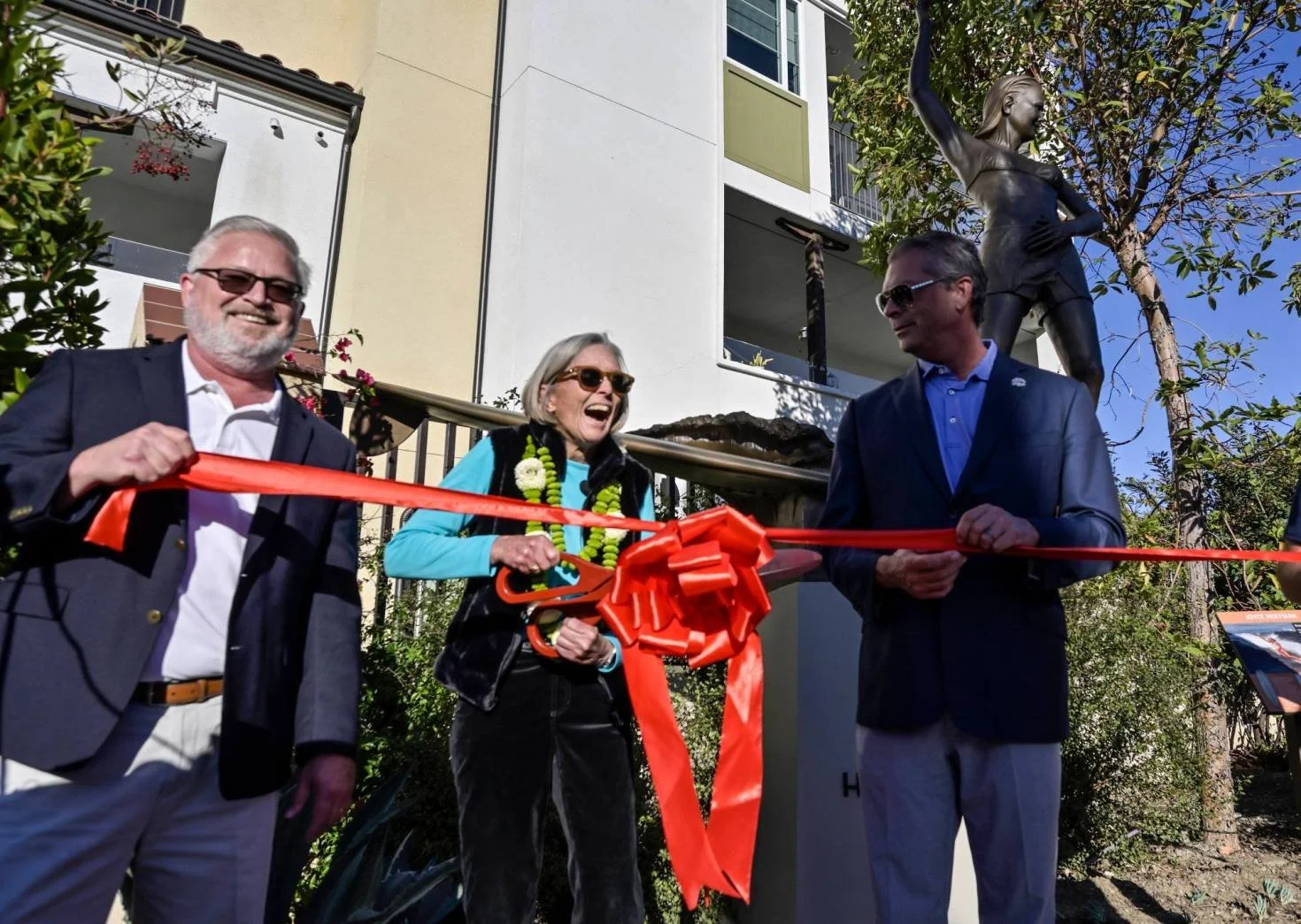 ocregister.com - Iconic surfer Joyce Hoffman honored with bronze statue in Dana Point