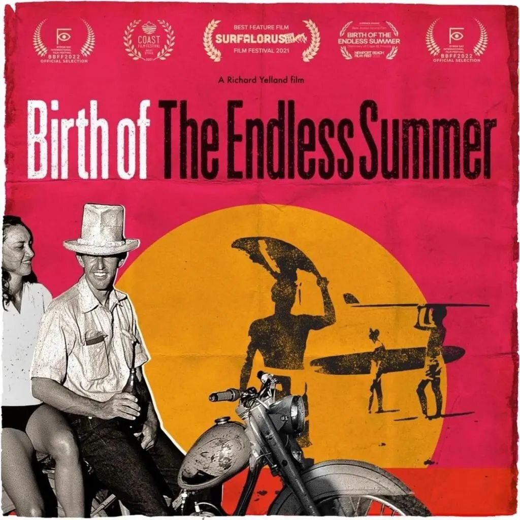 Don&rsquo;t miss it tomorrow Sunday,  @BirthofTheEndlessSummer, the untold story behind @brucebrownfilms iconic film The Endless Summer, screening @danapointfilmfestival 4-6pm, Porthole Theater at Dana Hills High School.

&ldquo;In 1963 The Endless S