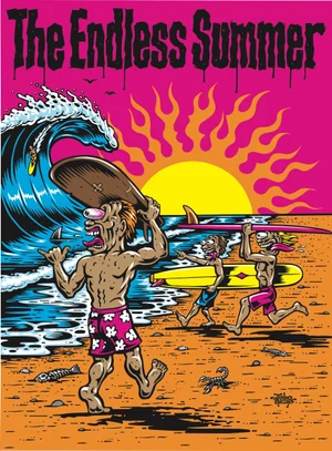 The Endless Summer Poster Jimbo Phillips Edition — Bruce Brown Films