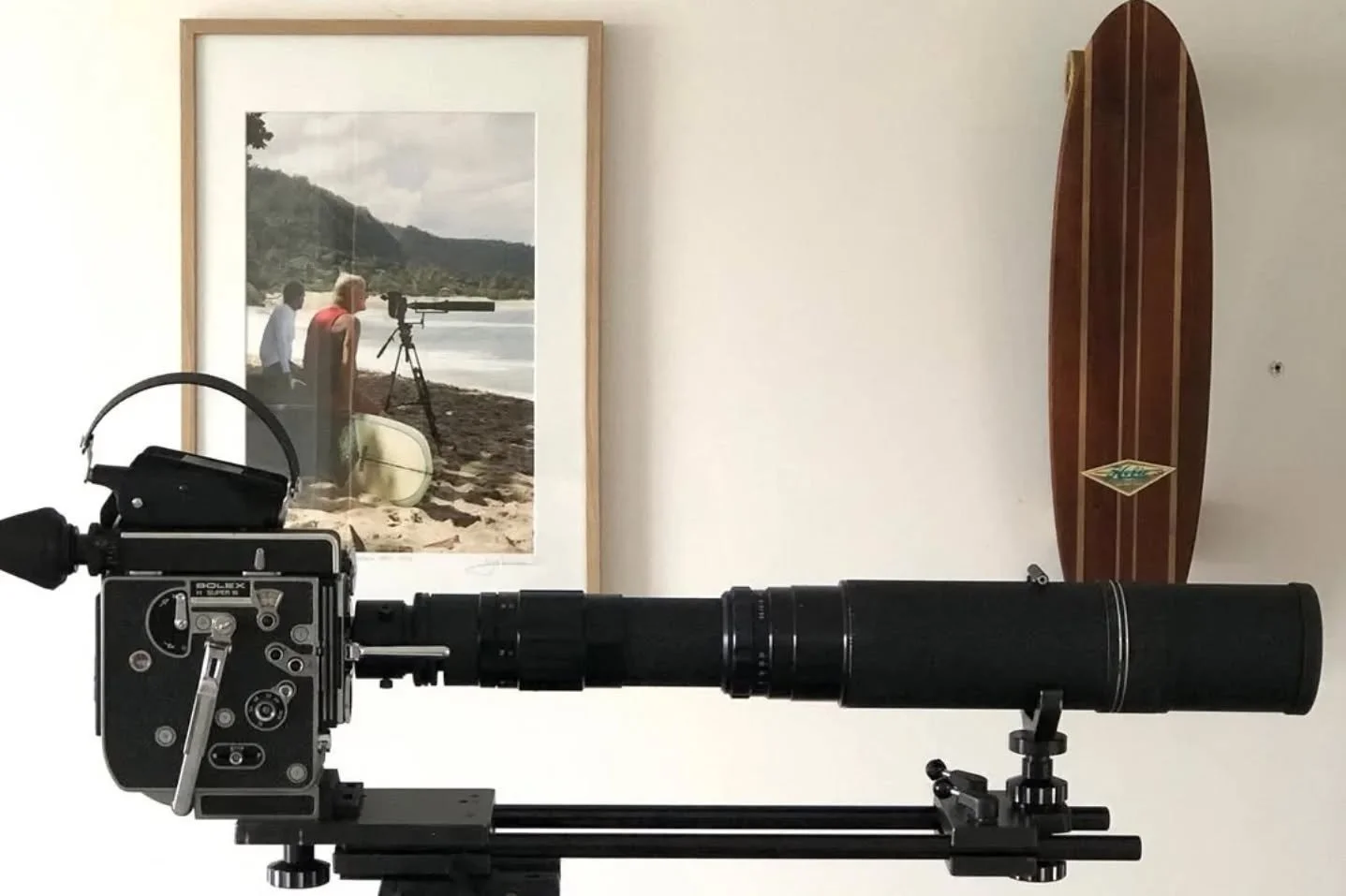 Here&rsquo;s The iconic Century Tele Athenar Telephoto Lens used by the most renowned film makers and photographers of the 60&rsquo;s and 70&rsquo;s, Jack Mc Coy, Bruce Brown, Bud Browne, John Severson and Shirley Rogers among others.

Via @romainjuc