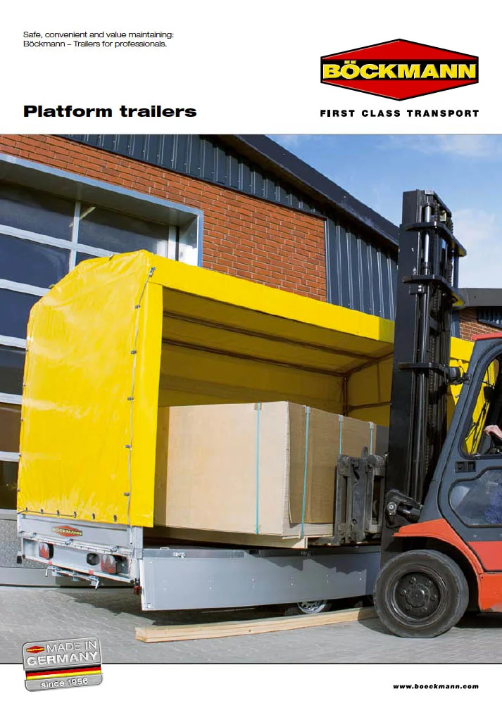 brochure platform trailers