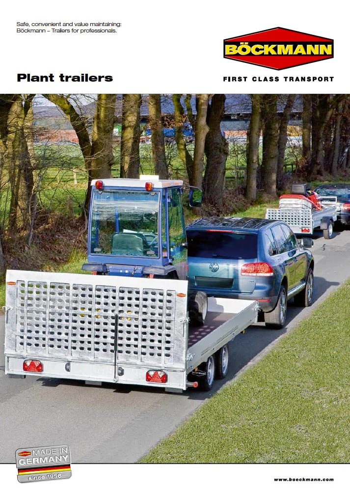 Brochure plant trailers