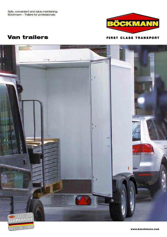 Boeckmann van trailers