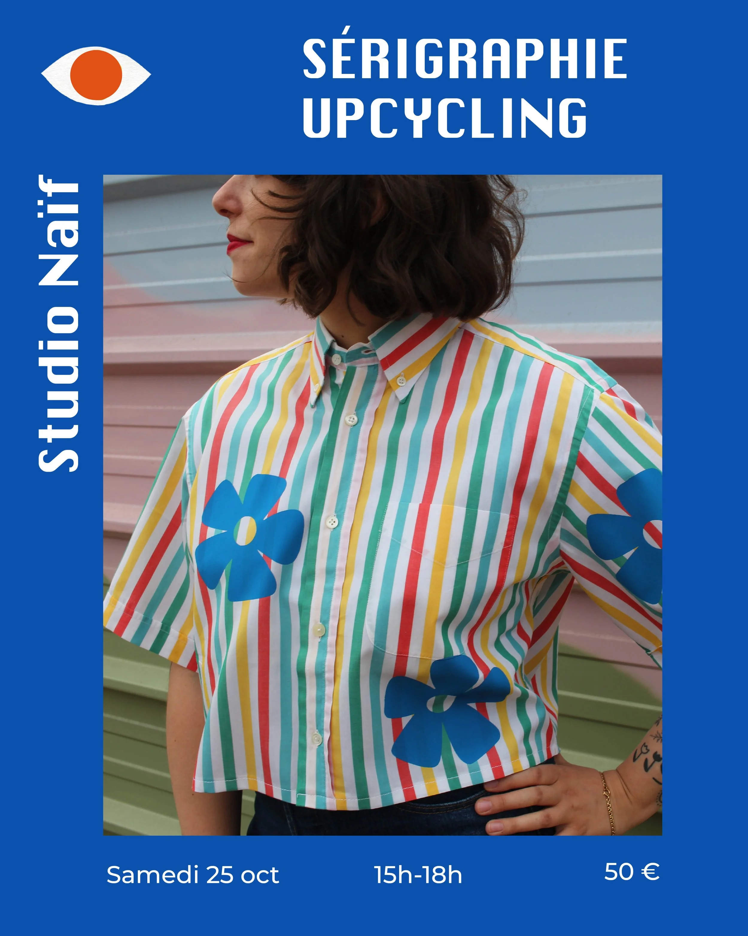 Atelier Sérigraphie upcycling x Studio Naïf 25.10