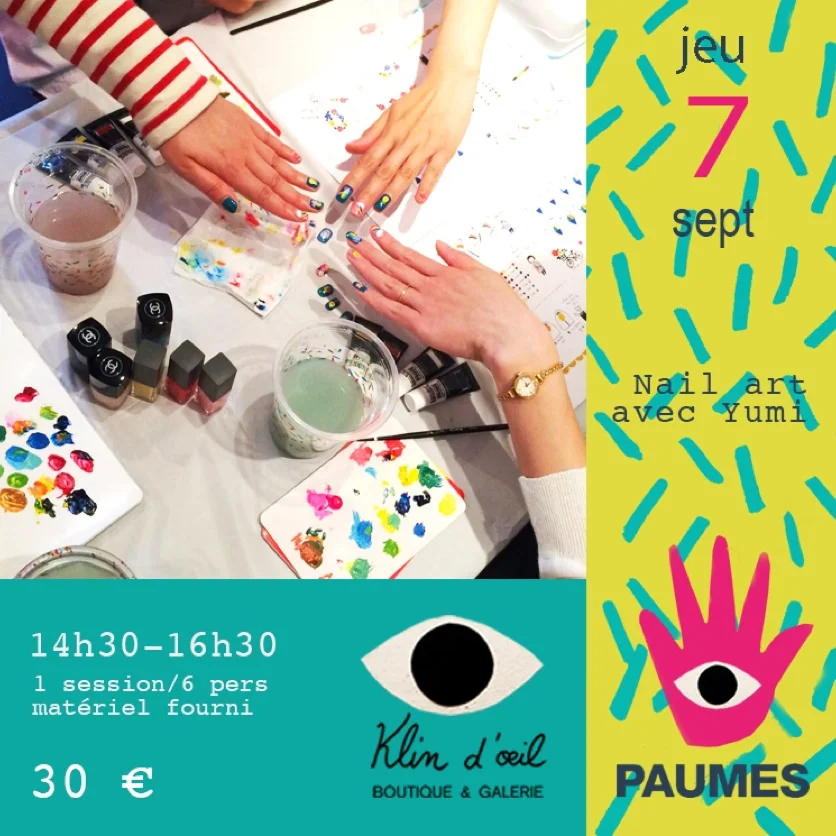 Nail art avec Yumi