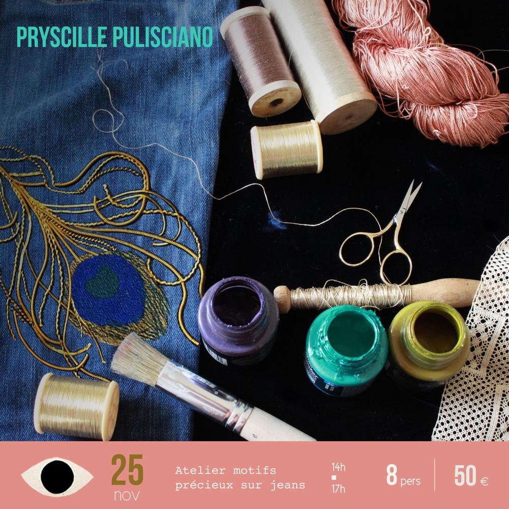 Broderie x Pryscille Pulisciano