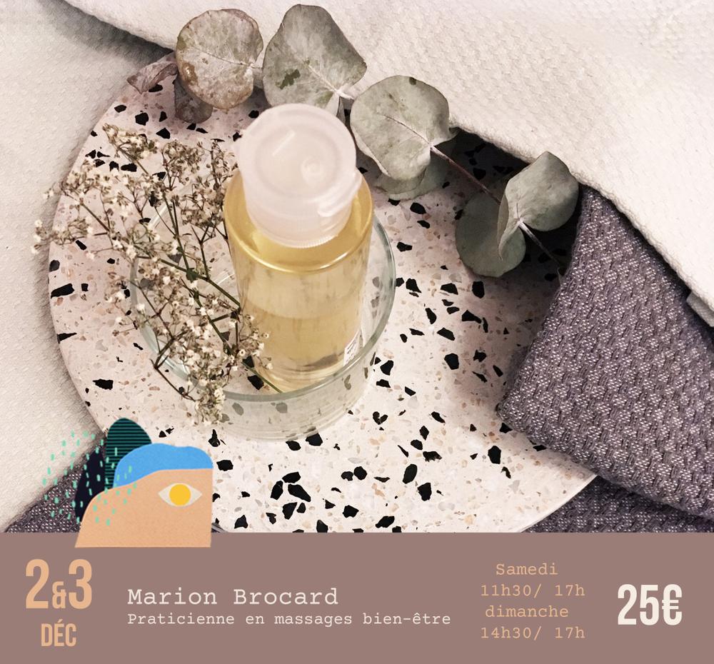 Massages x Marion Brocard