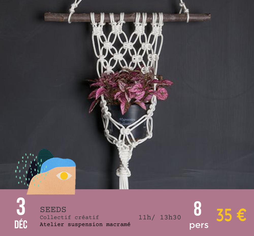 macramé x Seed